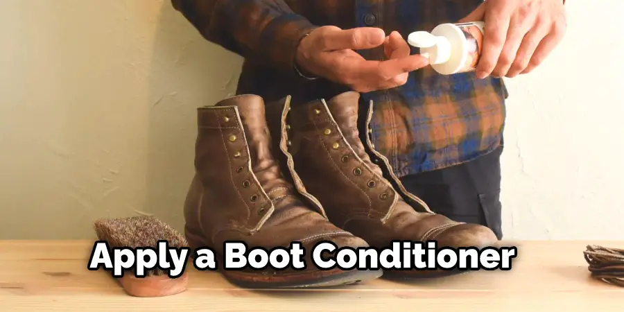 Apply a Boot Conditioner
