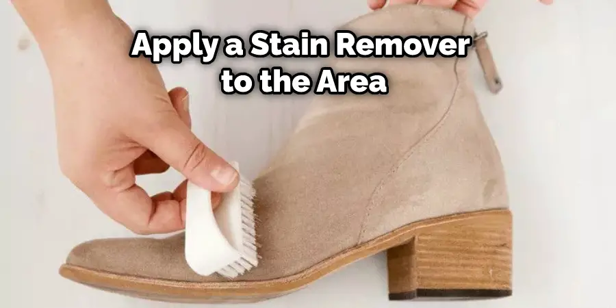 Apply a Stain Remover to the Area