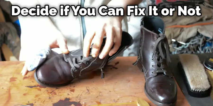 Decide if You Can Fix It or Not