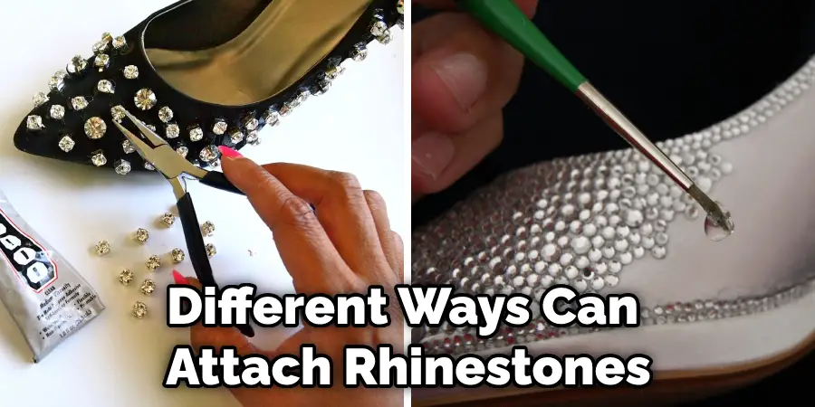 Different Ways Can  Attach Rhinestones