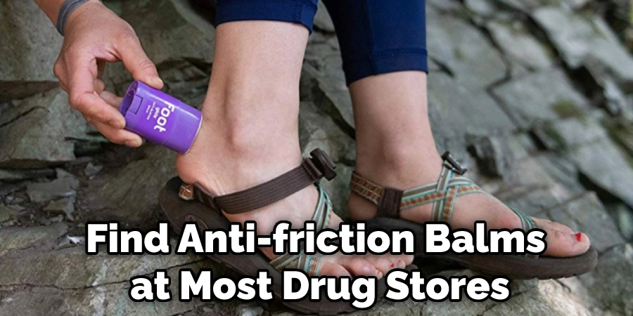 Find Anti-friction Balms at Most Drug Stores