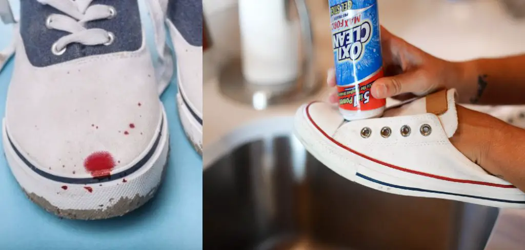 How to Get Blood Off White Shoes