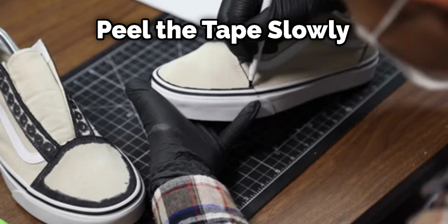 Peel the Tape Slowly