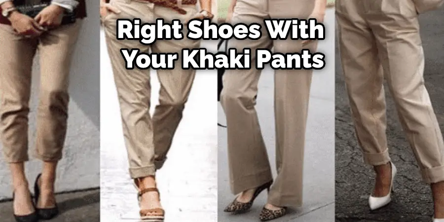 Right Shoes With Your Khaki Pants