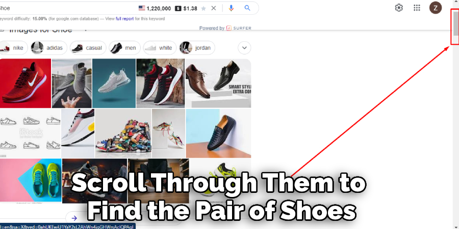 Scroll Through Them to Find the Pair of Shoes
