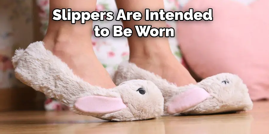 Slippers Are Intended to Be Worn