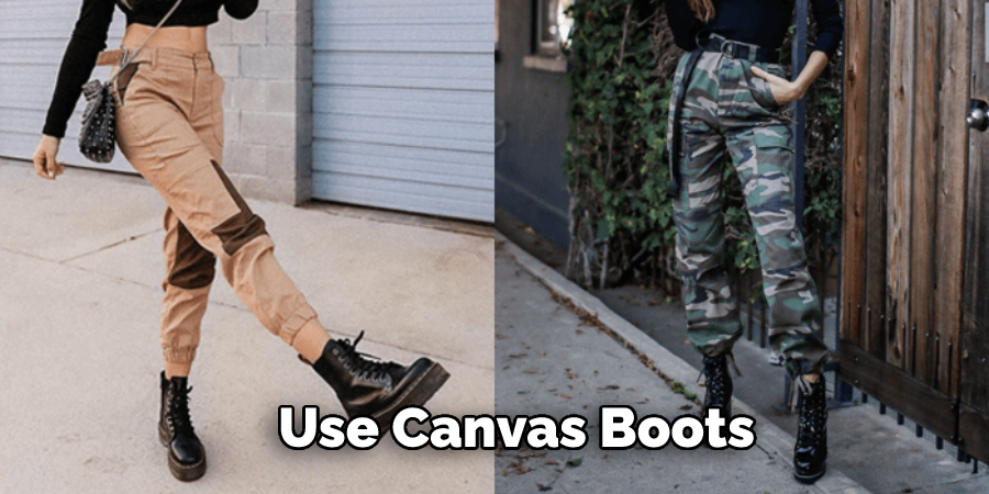 Use Canvas Boots