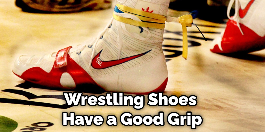 Wrestling Shoes Have a Good Grip