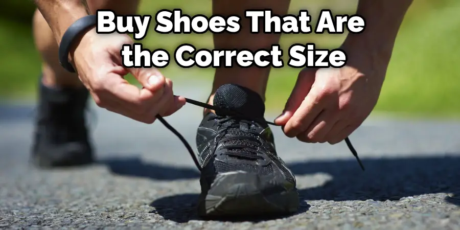 Buy Shoes That Are the Correct Size