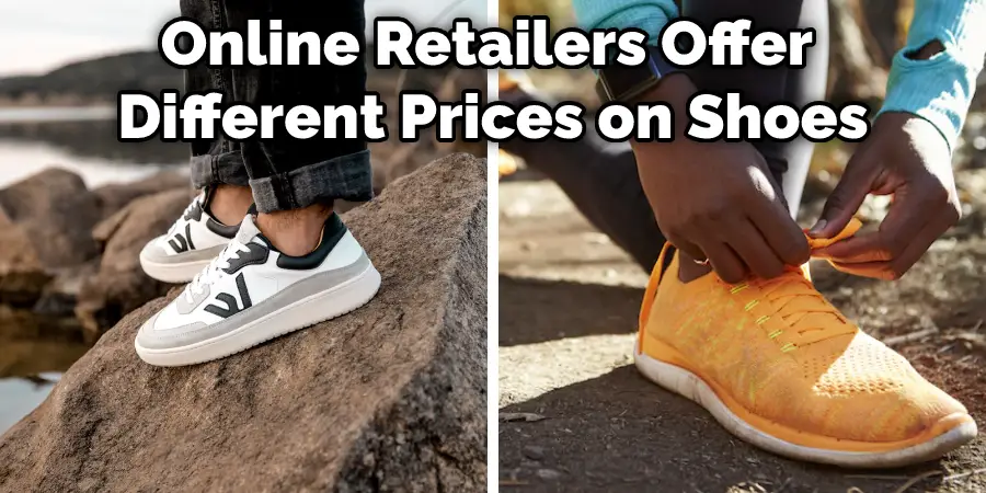 Online Retailers Offer Different Prices on Shoes