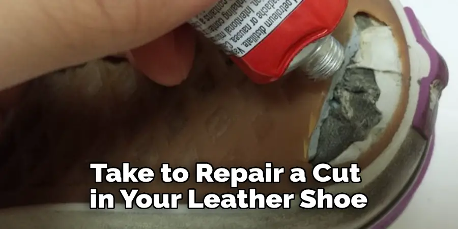 Take to Repair a Cut in Your Leather Shoe