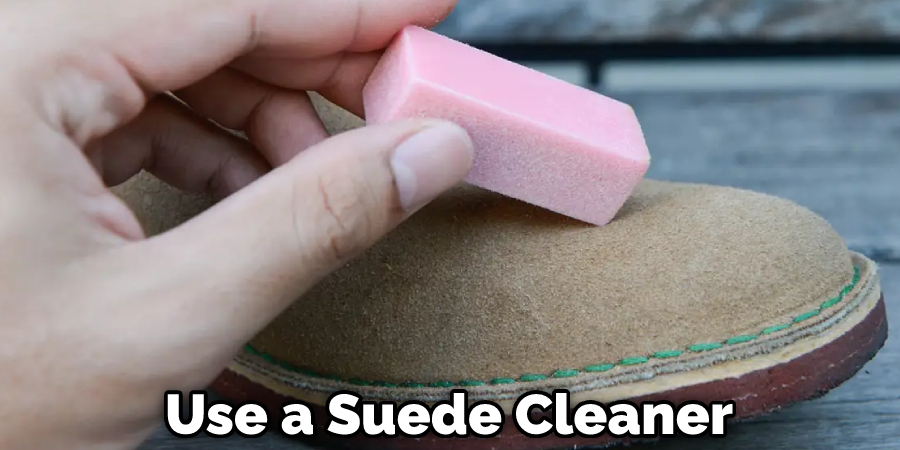 Use a Suede Cleaner