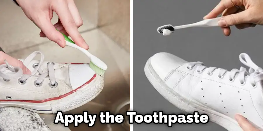 Apply the Toothpaste