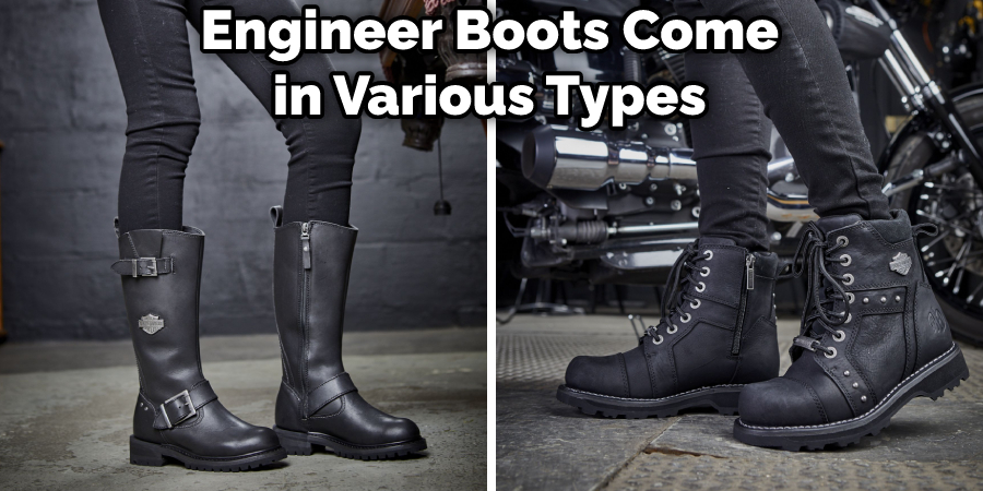 Engineer Boots Come in Various Types
