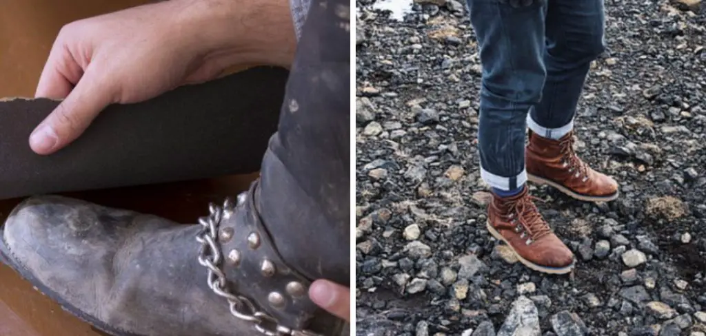 How to Distress Leather Boots