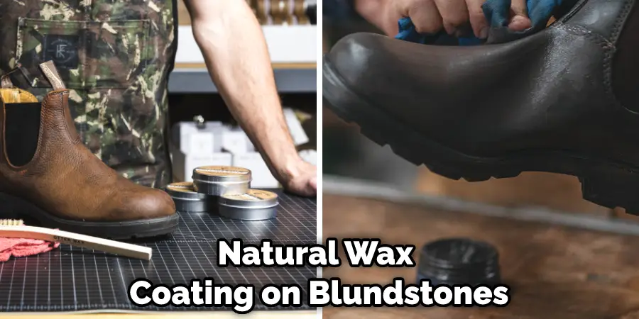 Natural Wax Coating on Blundstones