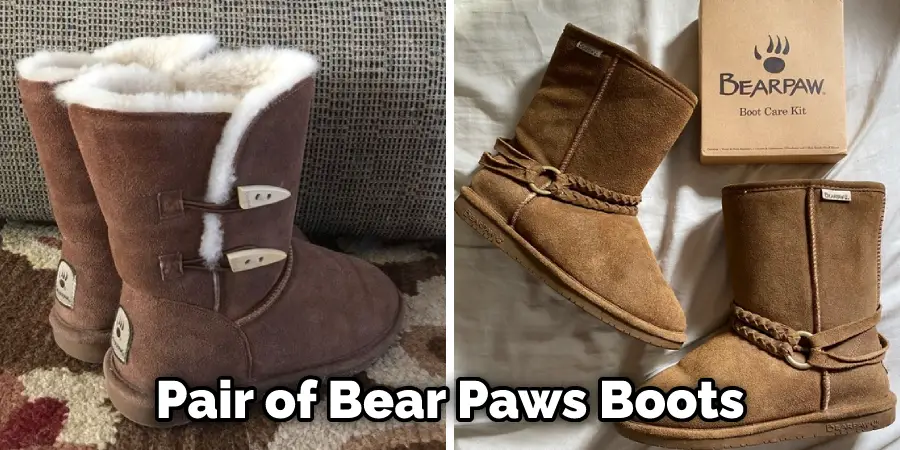 Pair of Bear Paws Boots