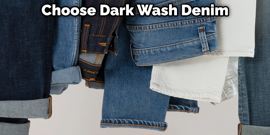 Choose Dark Wash Denim