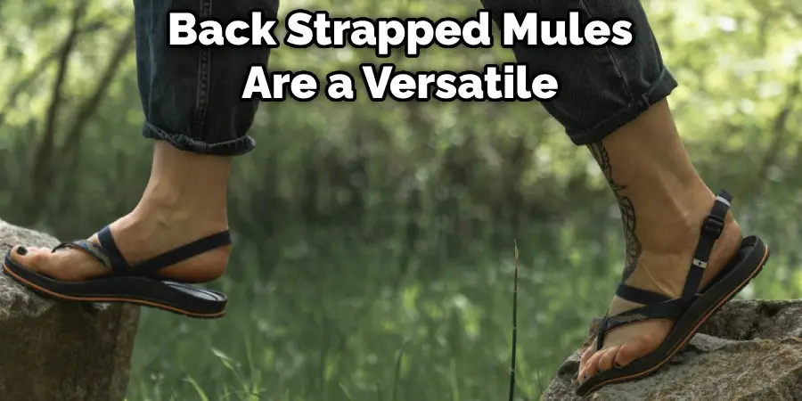 Back Strapped Mules Are a Versatile