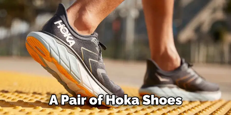 A Pair of Hoka Shoes