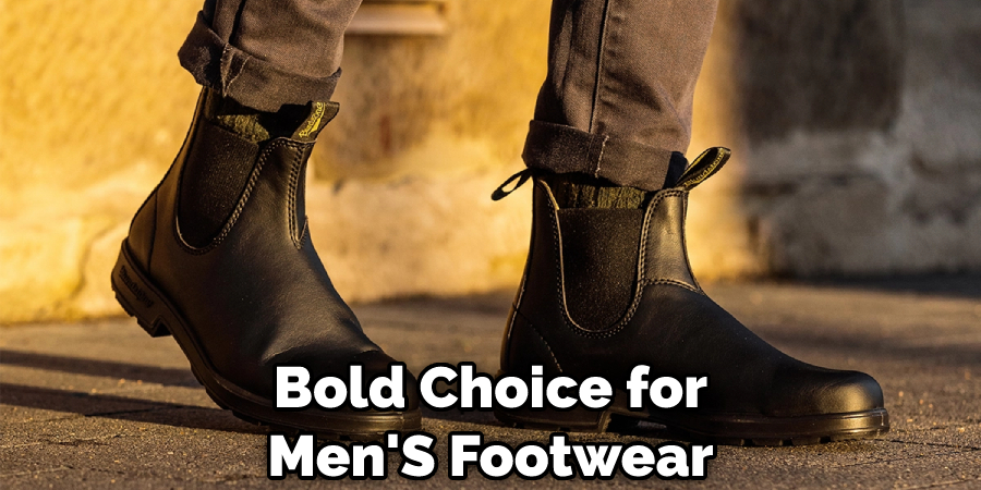 Bold Choice for Men'S Footwear
