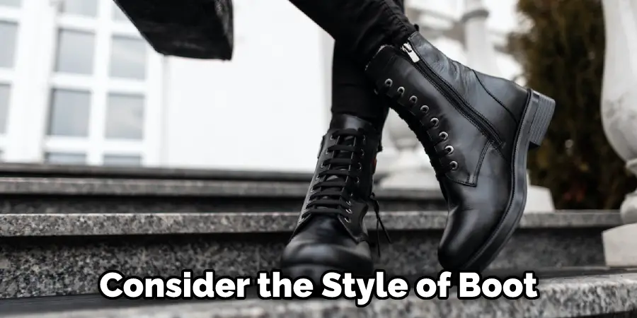 Consider the Style of Boot