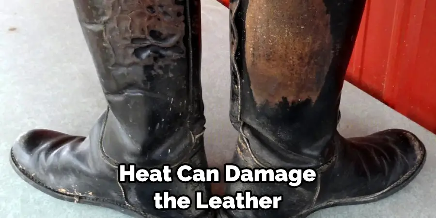Heat Can Damage the Leather