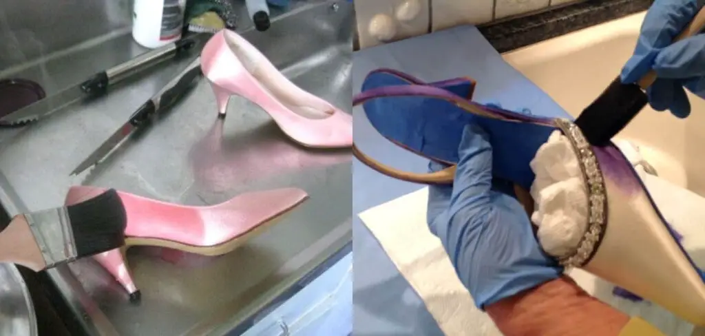How to Dye Satin Shoes