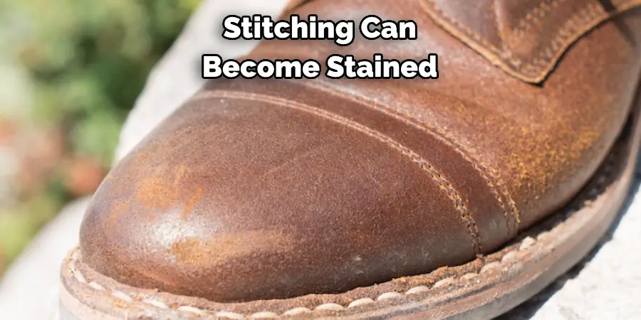 Stitching Can Become Stained