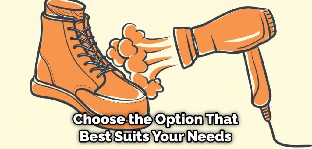 Choose the Option That Best Suits Your Needs