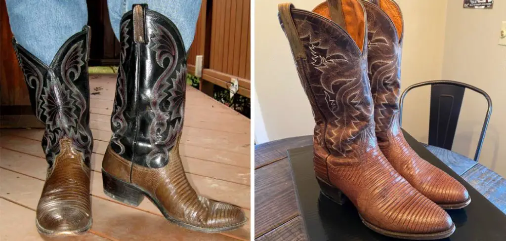 How to Stretch out Cowgirl Boots
