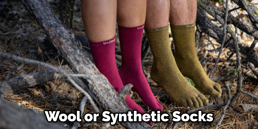 Wool or Synthetic Socks