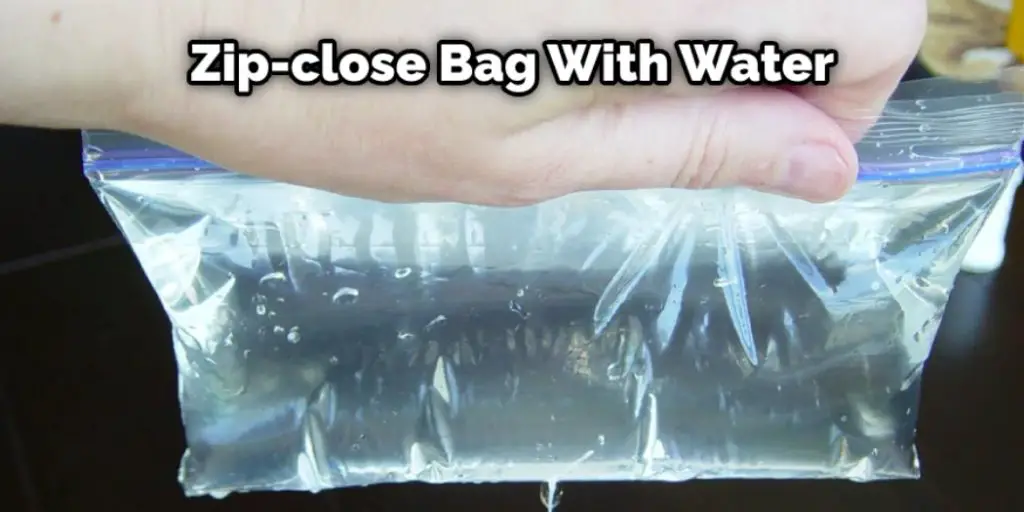 Zip-close Bag With Water