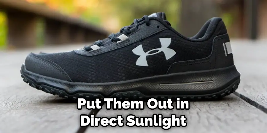 Put Them Out in Direct Sunlight