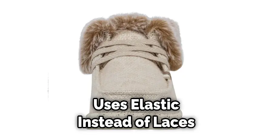Uses Elastic Instead of Laces