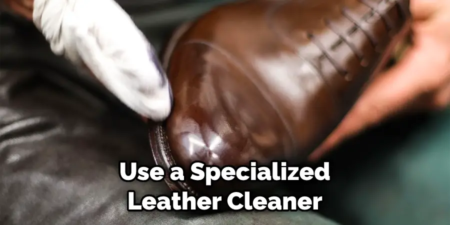 Use a Specialized Leather Cleaner