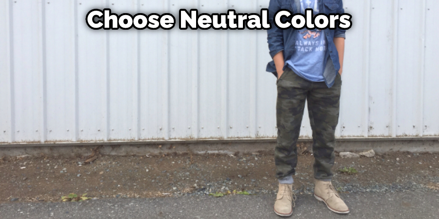 Choose Neutral Colors