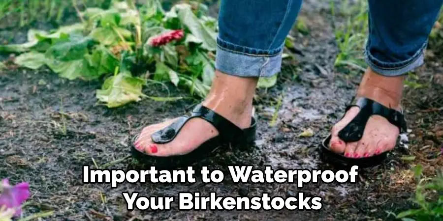 Important to Waterproof Your Birkenstocks