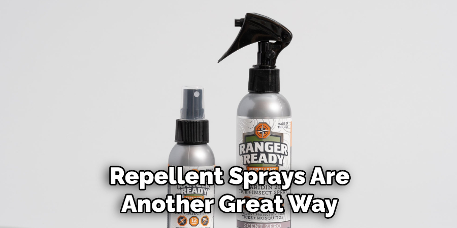 Repellent Sprays Are Another Great Way