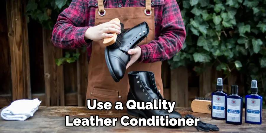 Use a Quality Leather Conditioner
