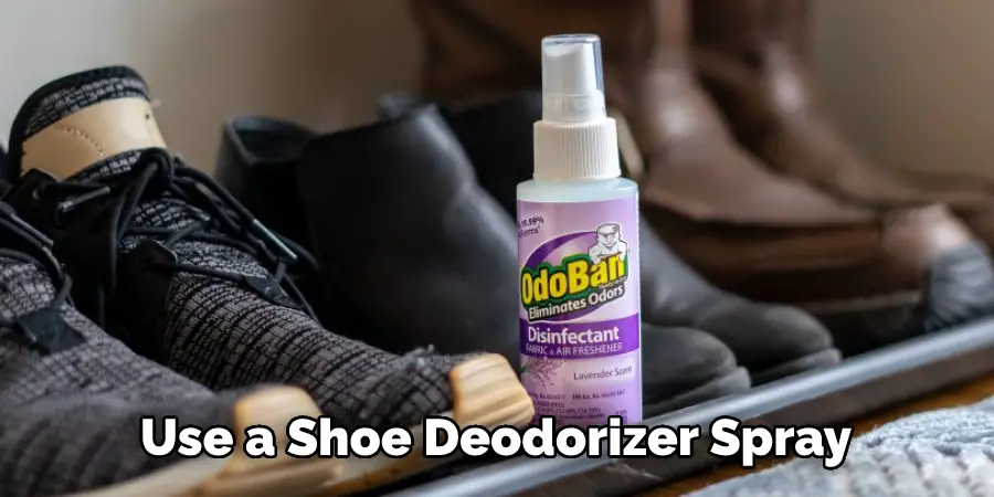 Use a Shoe Deodorizer Spray