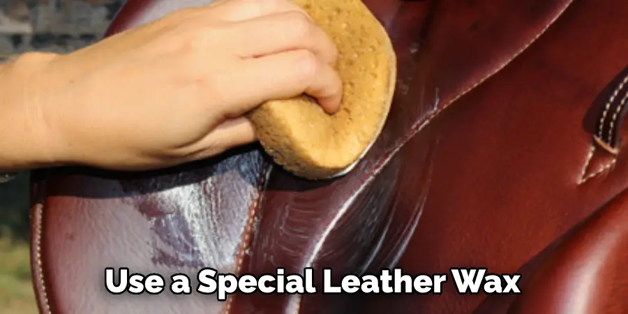Use a Special Leather Wax