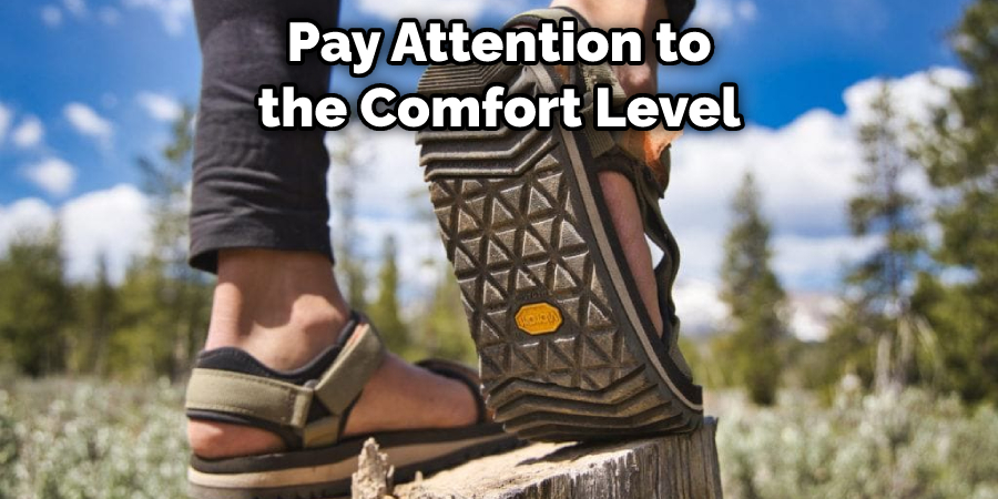 Pay Attention to the Comfort Level