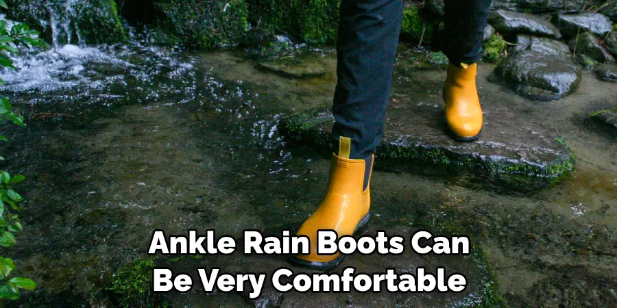 Ankle Rain Boots Can Be Very Comfortable