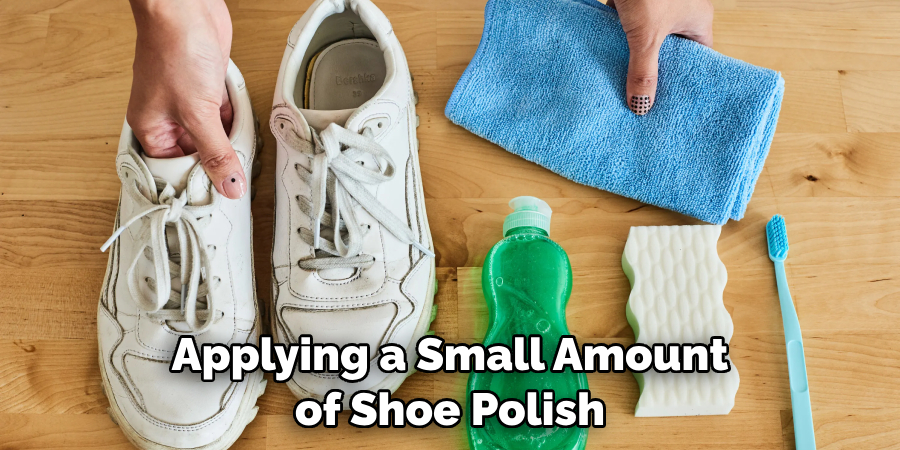 Applying a Small Amount of Shoe Polish