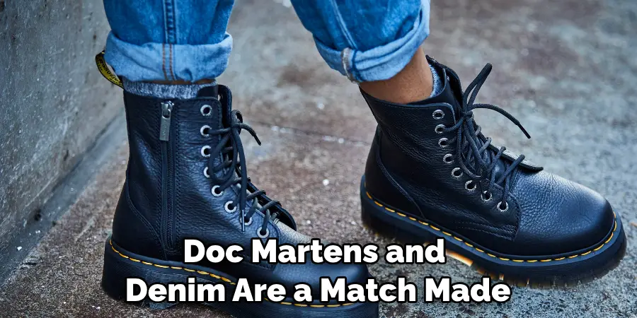 Doc Martens and Denim Are a Match Made