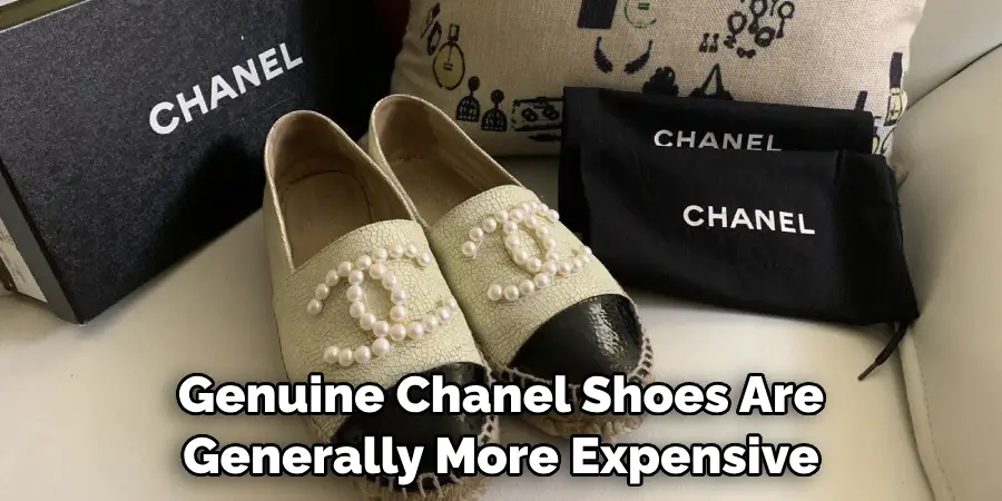 Genuine Chanel Shoes Are Generally More Expensive