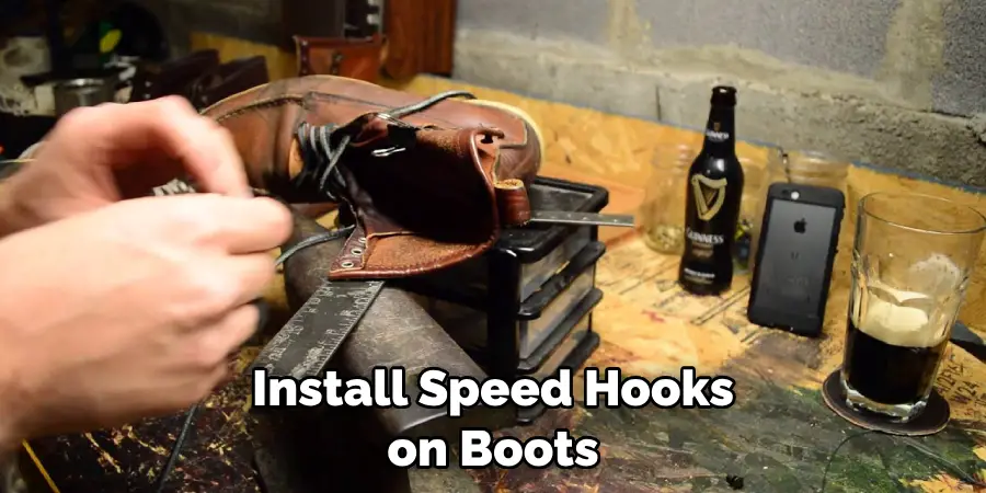 Install Speed Hooks on Boots
