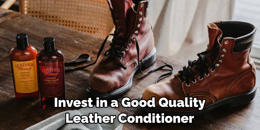 Invest in a Good Quality Leather Conditioner