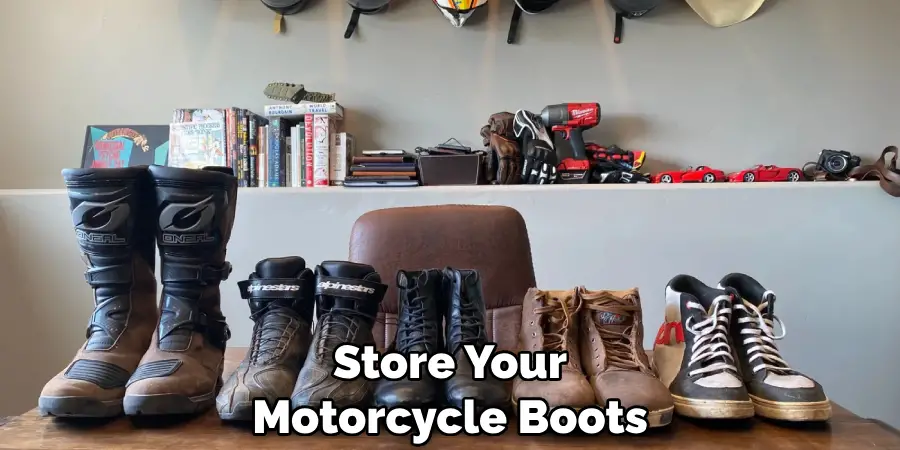 Store Your Motorcycle Boots
